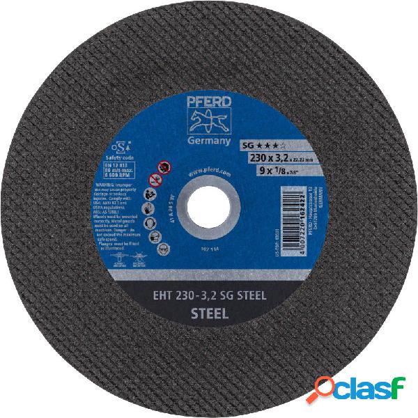 PFERD SG STEEL 61328222 Disco di taglio dritto 230 mm 22.23