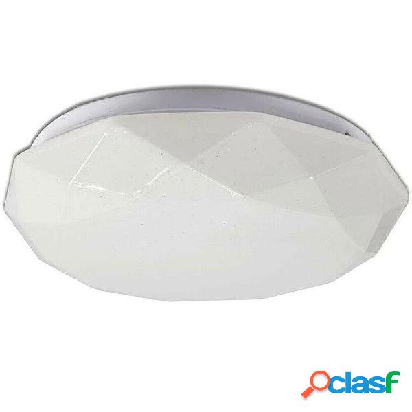 PLAFONIERA SOFFITTO 36 W BIANCA LAVORATA PUNTINI LUCE 6500K