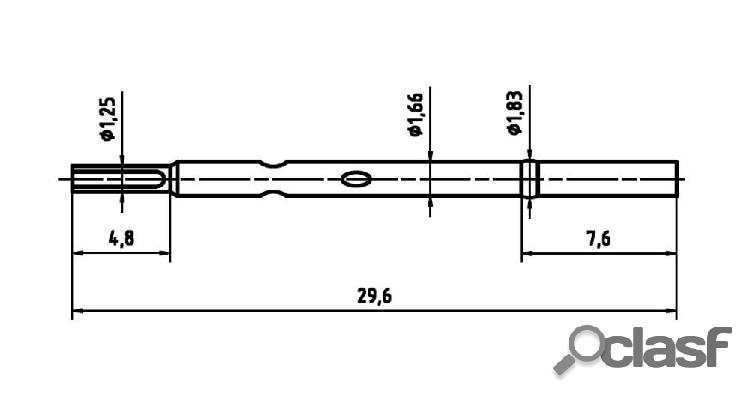 PTR H 1025 L Custodia per puntale di misura