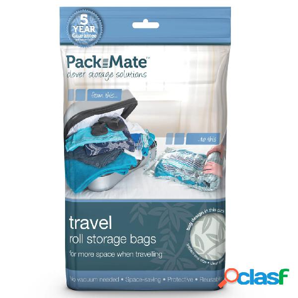 Packmate Set Sacchetti per Sottovuoto 4 pz Blu PAC002