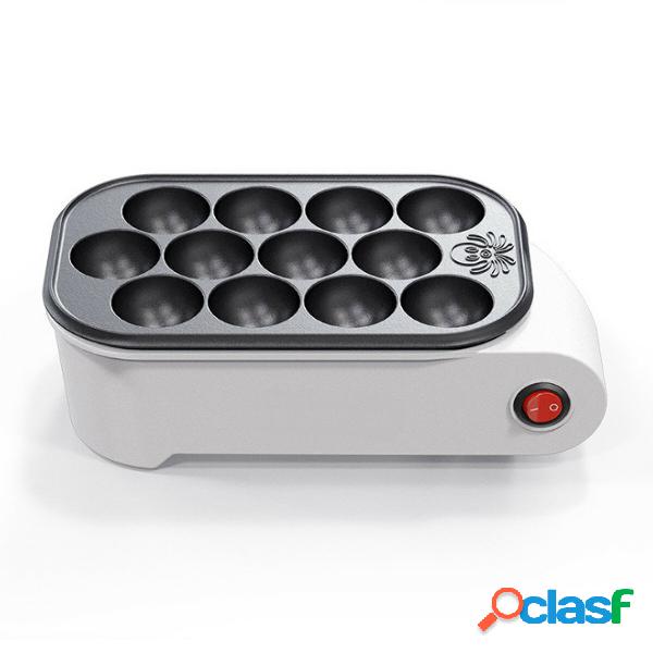 Padella elettrica Takoyaki 12 fori per polpette domestiche