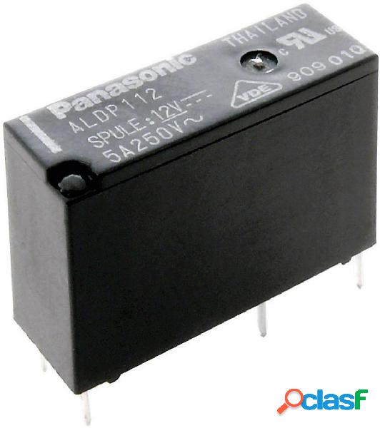 Panasonic ALDP124 Relè per PCB 24 V/DC 5 A 1 NA 1 pz.