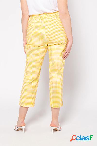 Pantaloni a 7/8 Sophie, a quadri, taglio della gamba
