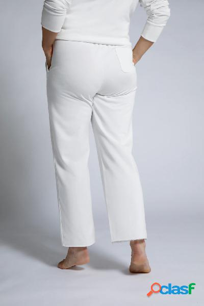 Pantaloni di felpa da casa con lato interno felpato e orlo a