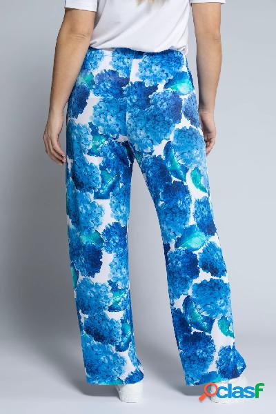 Pantaloni in tessuto fluente dal taglio dritto con cintura