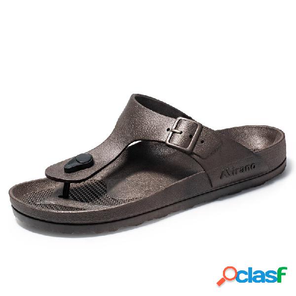 Pantofole da spiaggia casual infradito con clip antiscivolo