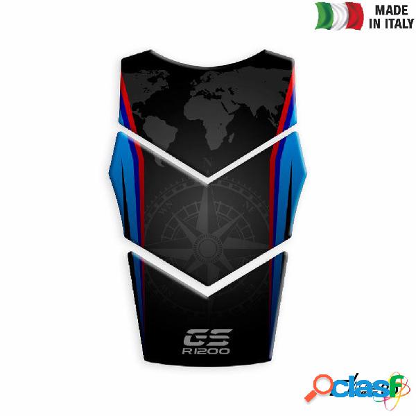 Paraserbatoio adesivo 3d nero msport for