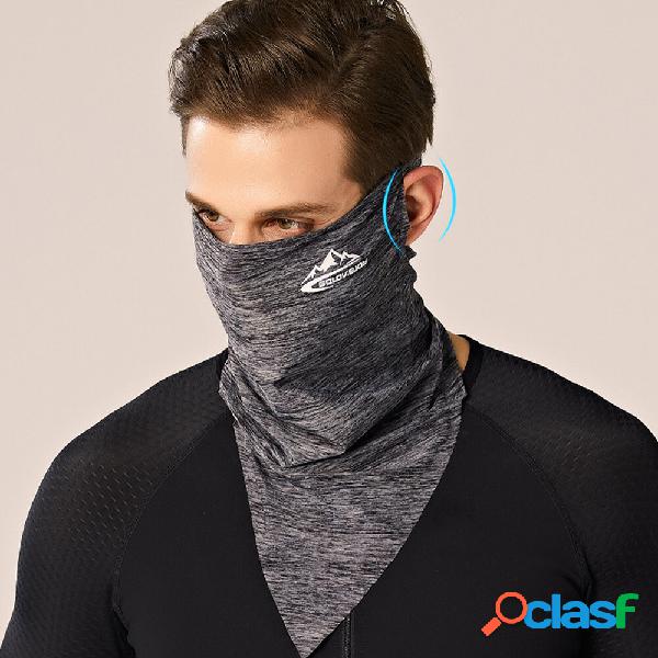 Passamontagna Bandana senza sole antispruzzo in seta unisex