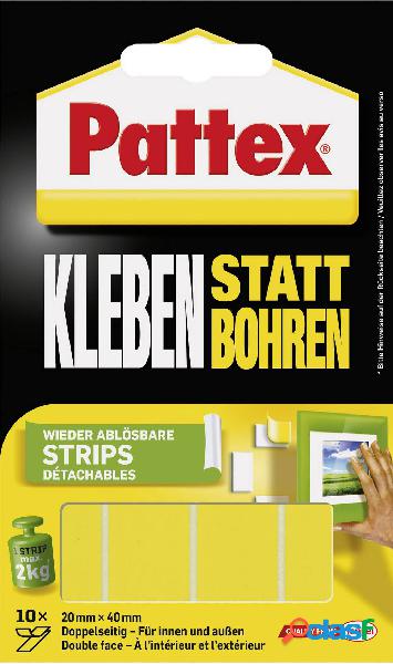 Pattex PXMS1 PXMS1 Nastro biadesivo (L x L) 40 mm x 20 mm 10