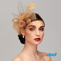 Pelle / A rete Cappello Kentucky Derby / fascinators /