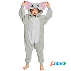 Per bambini Pigiama Kigurumi Elefante Fantasia animale