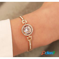Per donna Braccialetti Classico Cerchio Alla moda Elegante