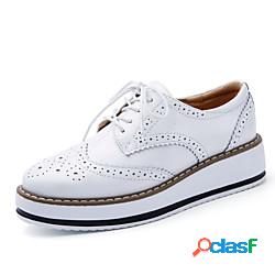 Per donna Oxford Stivaletti Stivaletti Lustrini Piatto Punta