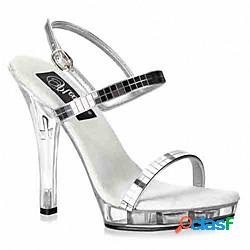 Per donna Sandali Fibbia Stiletto Punta tonda Punta aperta