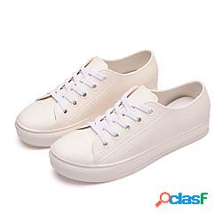 Per donna Scarpe da ginnastica Lacci Piatto Punta tonda