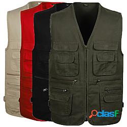 Per uomo Gilet da pesca Gilet tattico militare Gilet / gilet