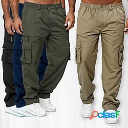 Per uomo Pantaloni cargo Pantaloni da escursione Militare