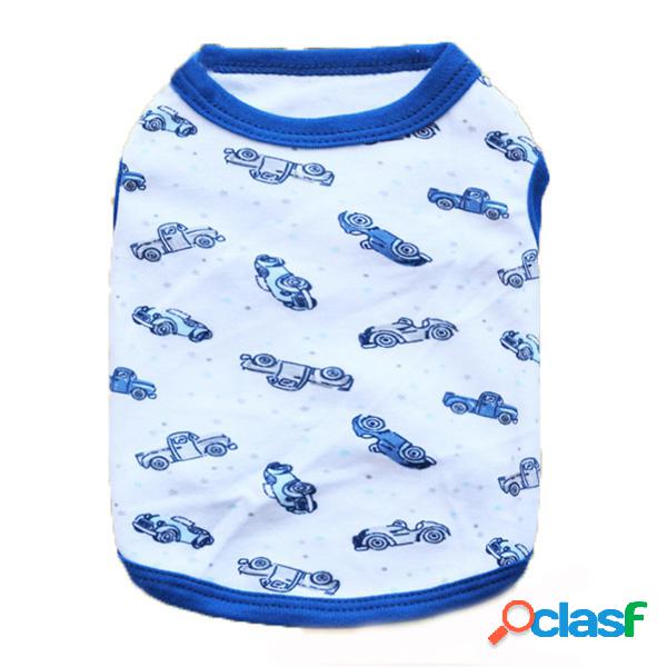 Pet Dog Cotton Sport Spirit Abbigliamento Simpatico Cane da