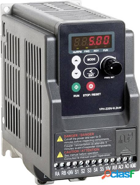 Peter Electronic Convertitore di frequenza 0.75 kW a 1 fase