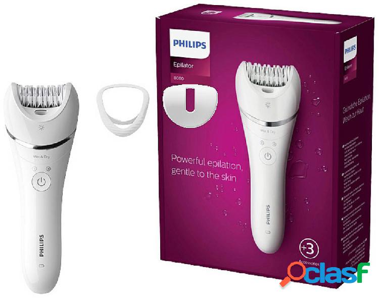 Philips BRE700/00 Advanced Depilatore Bianco