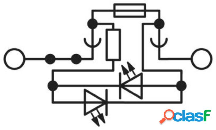 Phoenix Contact UT 4-HESILED 24 (5X20) BU 3046537 Morsetto