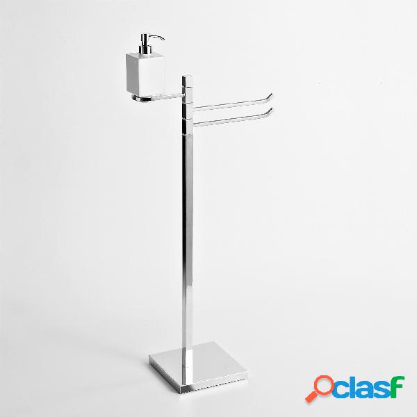 Piantana Bidet quadrata, con dispenser base quadrata CIPRO