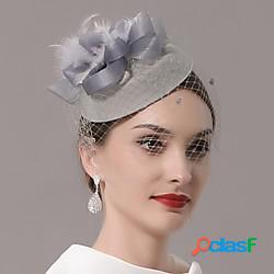 Piume / A rete fascinators / berretto / Copricapo con Piume