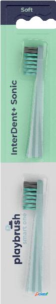 Playbrush 301344 Smart One Mint Testine per spazzolino da