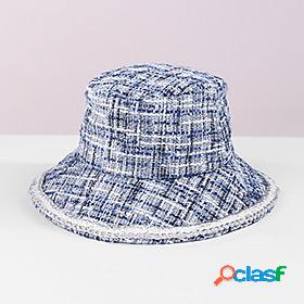 Polyester / Polyamide Hats with 1 pc Braided Strap Casual /
