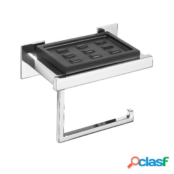 Portasapone da bidet e porta rotolo DIVA 43x11xh9,3 cm -Peso