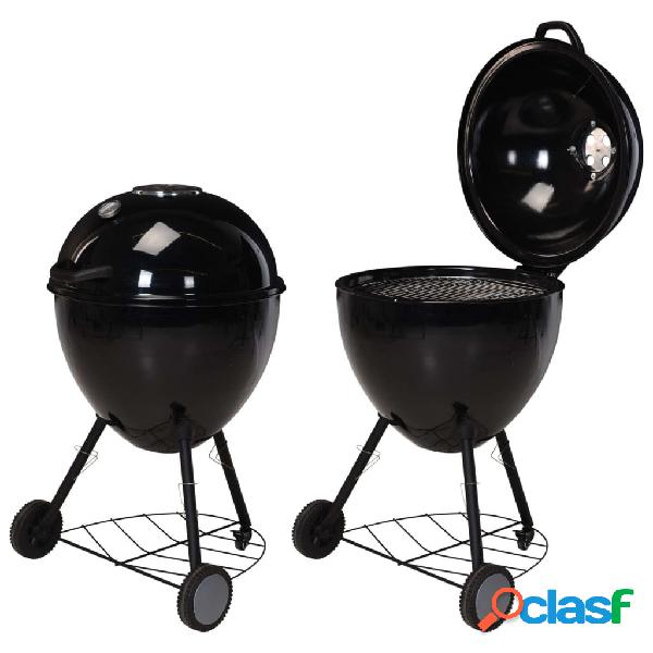 ProGarden Griglia Barbecue con Bollitore 54x92 cm