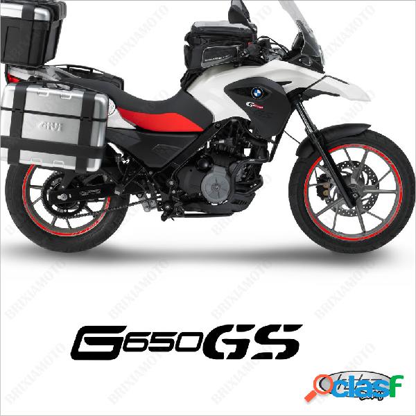 Profili adesivi sport cerchio ruota stickers bmw g 650 gs