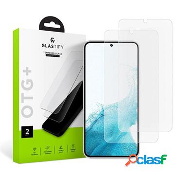 Proteggi Schermo Glastify OTG+ per Samsung Galaxy S22 5G - 2