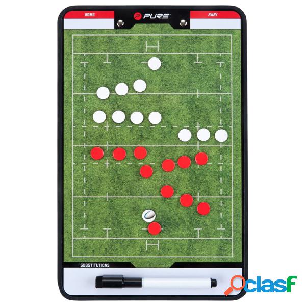 Pure2Improve Tabella Risultati Rugby a 2 Lati 35x22 cm