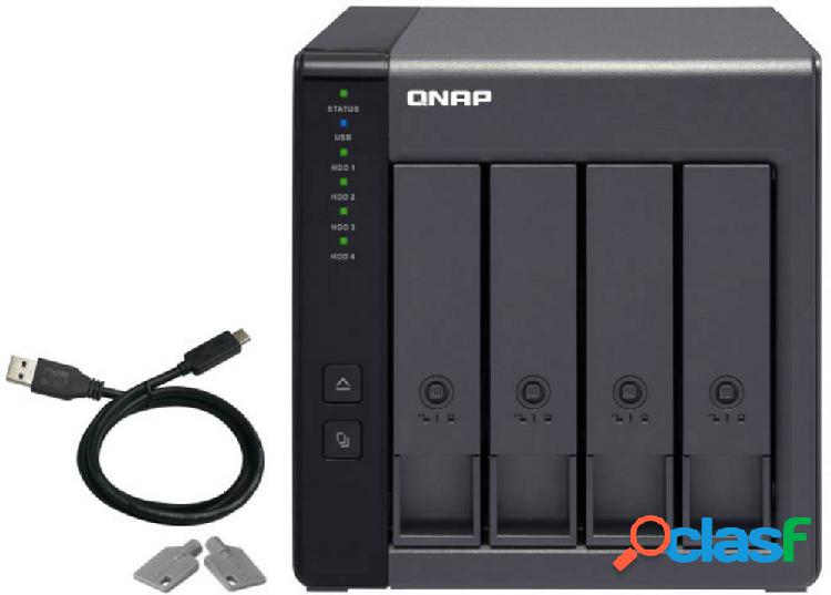 QNAP TR-004 Contenitore per hard disk SATA 2.5 pollici, 3.5