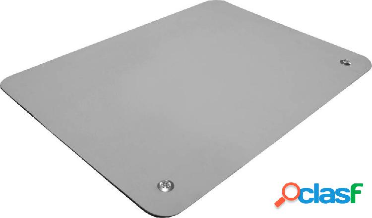 Quadrios Tappeto ESD da banco Grigio (L x L) 600 mm x 900 mm