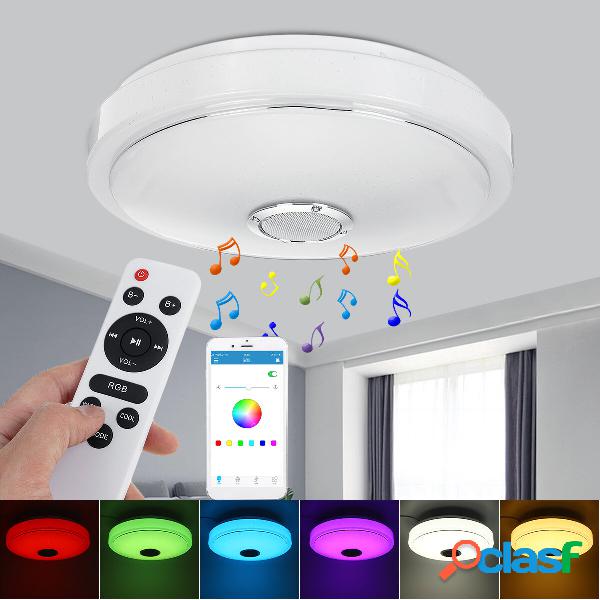RGB LED Soffitto musicale lampada APP Bluetooth +