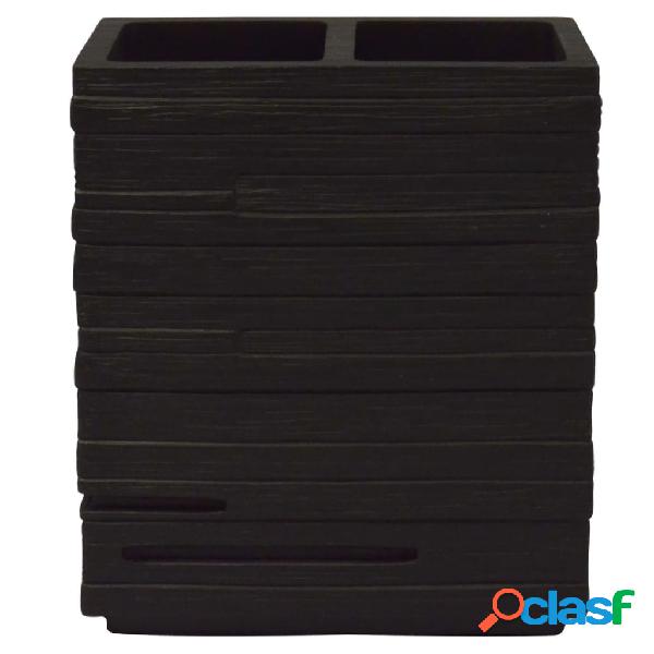 RIDDER Portaspazzolini Brick Nero