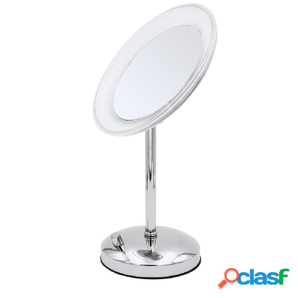 RIDDER Specchio per Trucco da Tavolo Tiana con LED
