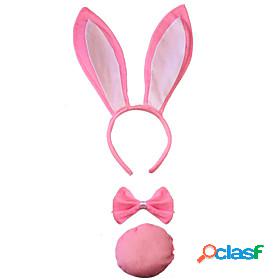 Rabbit Mascot Easter Bunny Ears Headband Kids Adults Womens