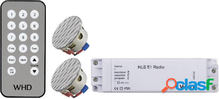 Radio HLS 51 Basic Set chrom WHD Casse acustiche,