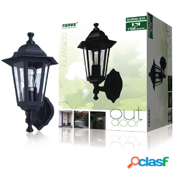 Ranex Lampada da Parete 60 W Nera CLAS5000.030