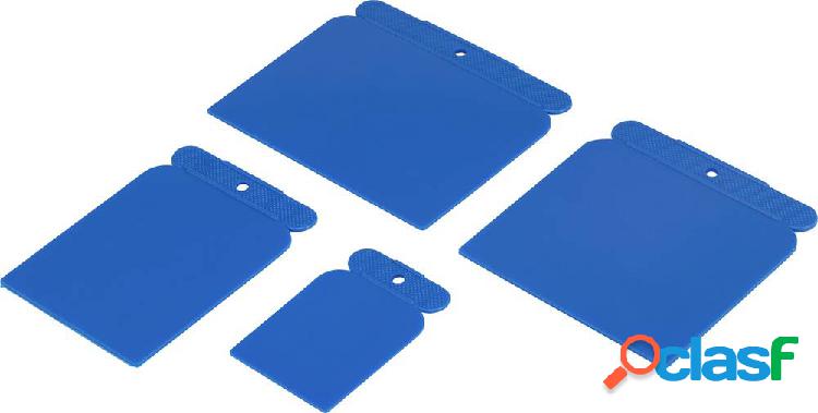 Raschietto in plastica blu 4 pz. Basetech BT-1882846