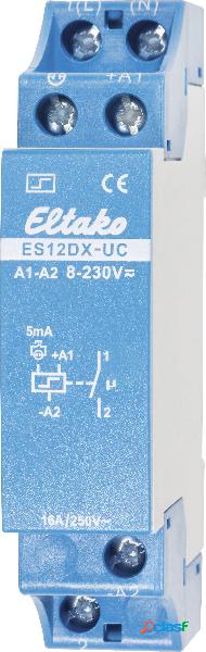 Relè a impulso Guida DIN Eltako ES12DX-UC 1 NA 230 V/DC,