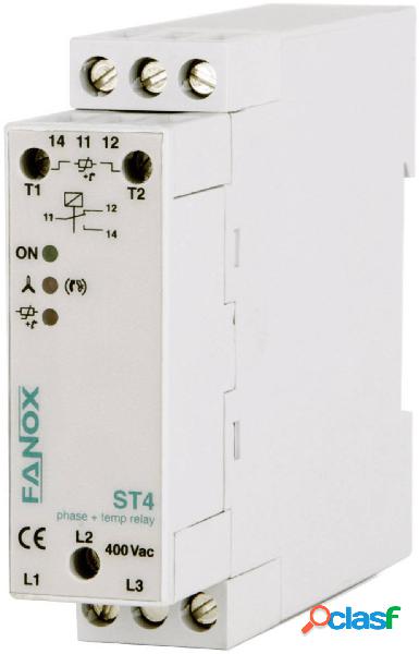 Relè di monitoraggio 1 scambio Fanox ST4 1 pz.