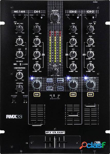 Reloop RMX-33i 3 canali Mixer DJ
