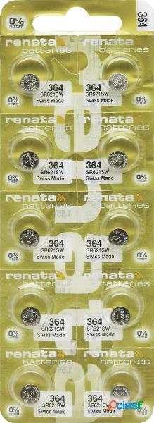 Renata 364.MP-E Batteria a bottone 364 Ossido dargento 20