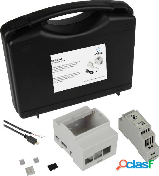 Renkforce DIN-Rail Set f. Raspberry Pi® 4 B incl.