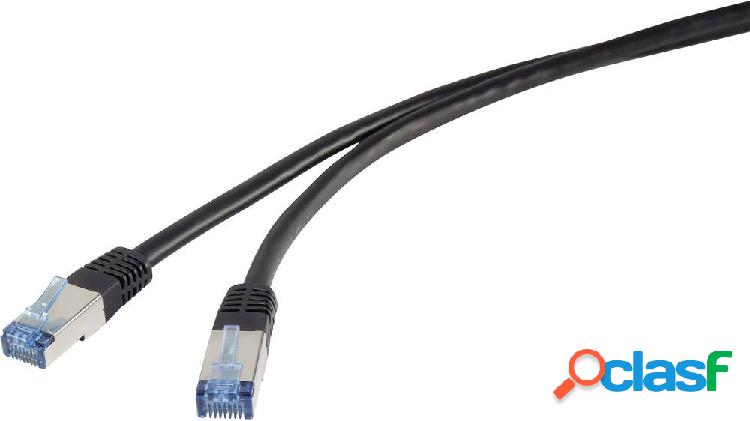 Renkforce RF-4534779 RJ45 Cavo di rete, cavo patch CAT 6A