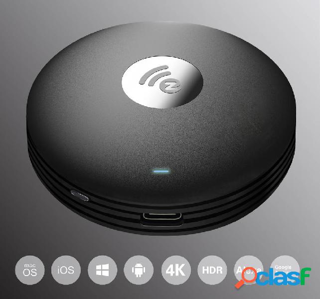 Renkforce Renkcast Lettore multimediale streaming 4K, HDR,